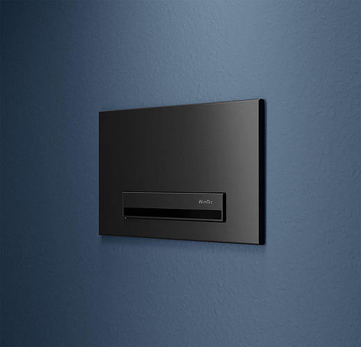 Einmengen WC-Betätigung WimTec Proof T4 mit automatischer Spülauslösung und Freispül-Automatik